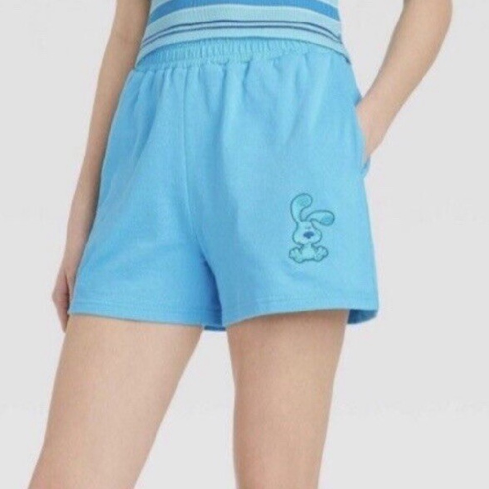Womens Blue Clues Nickelodeon Graphic Louge short Size XL